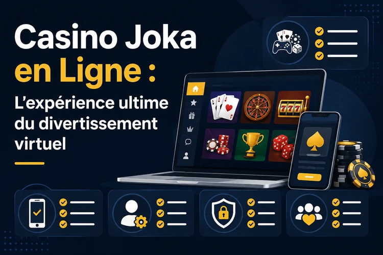 Casino Joka en Ligne: L'expérience ultime du divertissement virtuel