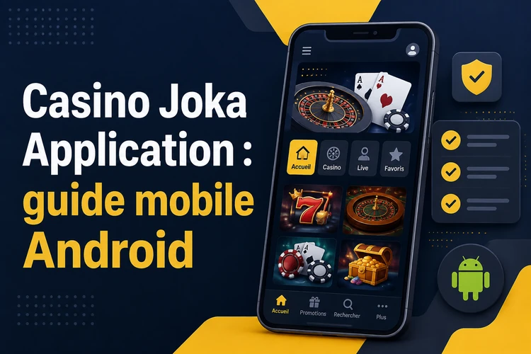 Casino Joka Application: Guide complet de l'application mobile et version Android