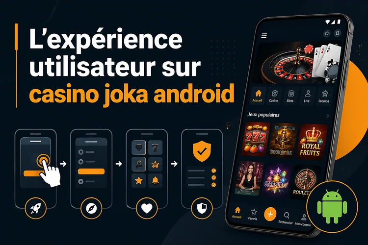 L'expérience utilisateur sur casino joka android