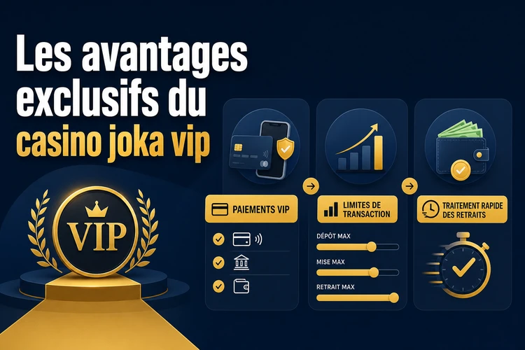 Les avantages exclusifs du casino joka vip